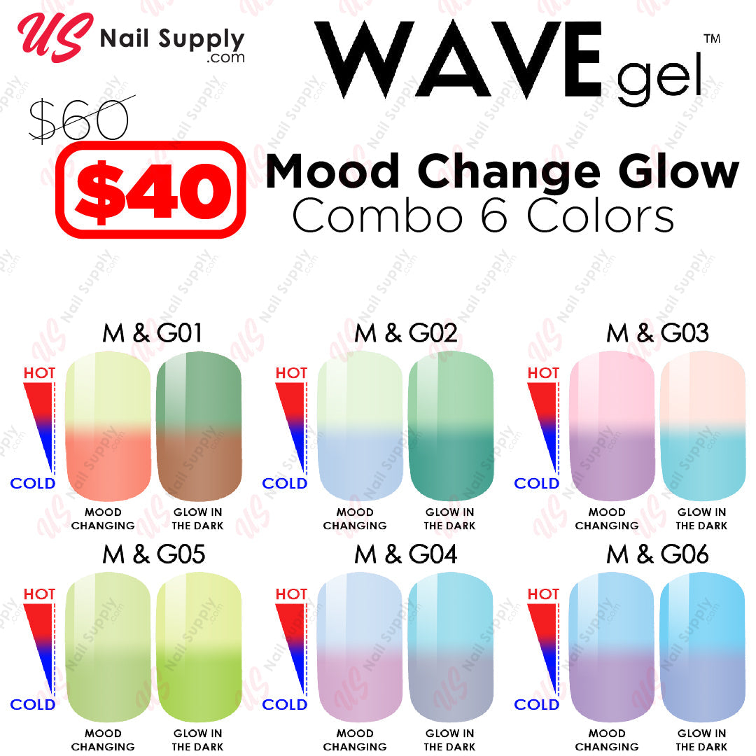 Wave gel glow shop in the dark